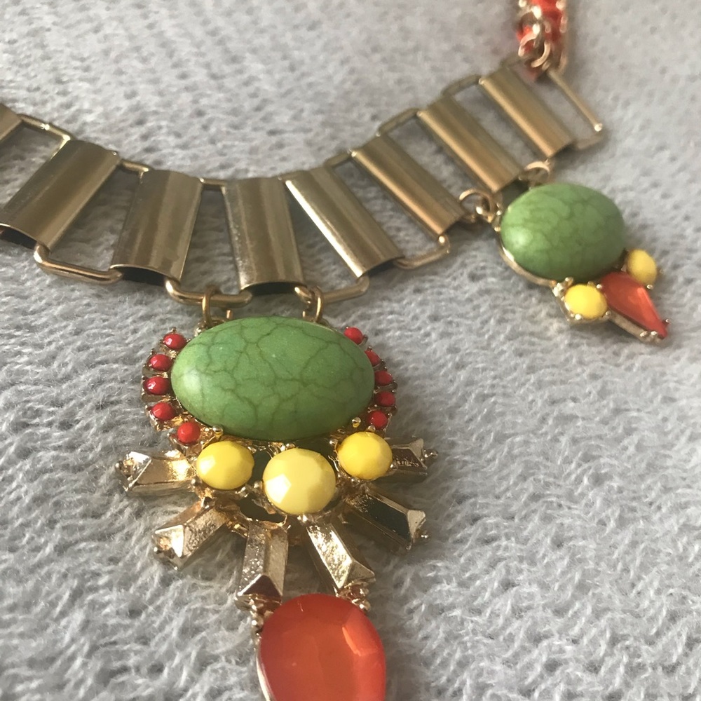 Art Deco Style Costume Necklace